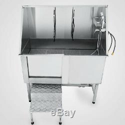 50 Pet Dog Grooming Bath Tub Station Professional Stainless Steel