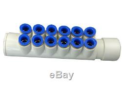 Bathtub system air blower and jet manifold hose for spa hot tub and whirlpool