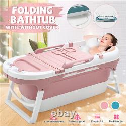 1.4m Large Folding Bathtub Adult Children Baby Sauna Spa Full Body Tub