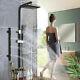 12oil Rubbed Bronze Rain Shower Set Faucet Spa Massage Jets Tub Withhand Shower