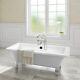 1700 X 750 Traditional Freestanding Bath Acrylic Square 0 Tap Holes Bathroom Tub