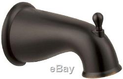 2 Handle 1 Spray Setting Bath Tub Spout Shower Head Faucet Oil Rubbed Bronze NEW