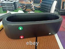 2 Person Inflatable Ice Bath Tube Icebath DWF For Sport Recovery WithLid 196x72x62