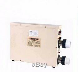 220V 15KW Thermostat Swimming Pool & SPA Home Bath Hot Tub Electric Water Heater