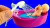 31 Diy Barbie Hacks And Crafts Baby Bath Tub Baby Chair Trampoline Baby Nest And More