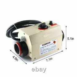 3KW Water Heater Thermostat Swimming Pool SPA Hot Tub Bath Electric Heating 220V