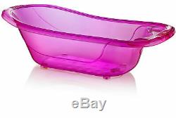 50 Litre Large Plastic Baby Bath Purple Aqua Baby Tub Kids Infant