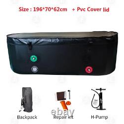 560L Large Inflatable Ice Bath ColdSpa Icebath For Sports Recovery 1967262cm