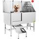 62'' Pet Dog Grooming Bath Tub Station Professional Stainless Steel Wash Shower