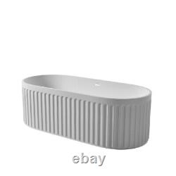 67 in Solid Surface Freestanding Bathtub