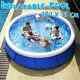 6ft X 30in Kids Summer Inflatable Above Ground Family Swimming Pool Pvc Bath Tub