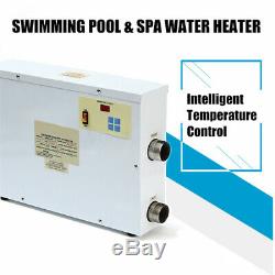 9KW 220V Swimming Pool & SPA Tub Water Heater Bath Thermostat Electric Digital