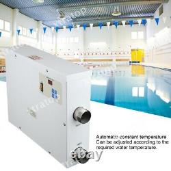 9KW Swimming Pool Heater Thermostat Bath SPA Hot Tub Electric Water Heat Pump