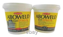 ABOWELD 55-1 5512QKR Epoxy Paste, Gray, 2 qt, Tub