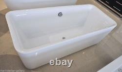 Acrylic Bathtub Freestanding Soaking Tub Modern Bathtub Amattia 69