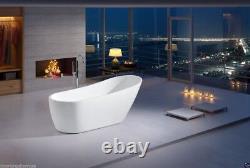 Acrylic Bathtub Freestanding Soaking Tub Modern Bathtub Avalanti 67