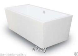 Acrylic Bathtub Freestanding Soaking Tub Modern Bathtub Castelle 60