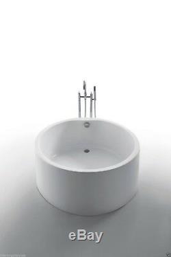 Acrylic Bathtub Freestanding Soaking Tub Modern Bathtub Dana 51