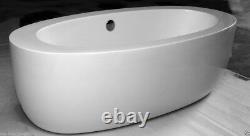 Acrylic Bathtub Freestanding Soaking Tub Modern Bathtub Delia 69