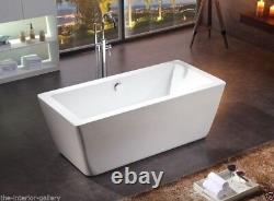 Acrylic Bathtub Freestanding- Soaking Tub- Modern Bathtub- Gratziella III -67