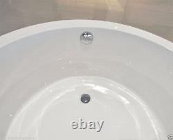 Acrylic Bathtub Freestanding Soaking Tub Modern Bathtub Pasiano 60