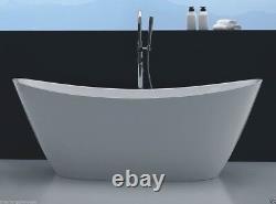 Acrylic Bathtub Freestanding Soaking Tub Modern Bathtub Vesi 67