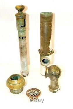 Antique Freestanding Tower Waste Drain Parts Bathroom Plumbing Bath Tub Brass