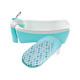 Bath Tub Whirlpool Bubbling Spa Shower For Newborn Baby Blue Summer Infant