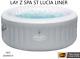 Brand New 2021 Bestway Lay Z Spa St Lucia Airjet Liner / Tub No Heater Or Lid