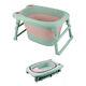 Baby Bathtub Infant Shower 3-in-1toddler Bath Tub Foldable Portable Collapsible