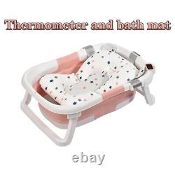 Baby Bathtub Real-time Temperature Baby Take A Bath Bucket Bathroom Basket Tub