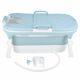 Baby Tub Heat Preservation Portable Bathtub Odor Free Thick With Cover For