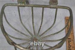 Bath tub/wall mount double basket nickle/brass Edwardian original antique best