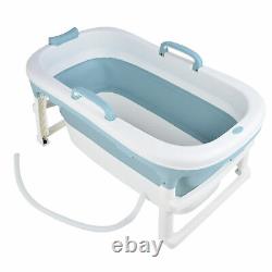 Bathtub Blue Soft Collapsible Bathtub Household SPA Baby Tub For Shower Room ZI