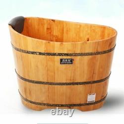 Bathtub Cask Adult Barrel Bath Tub Solid Wood Bathroom House Bathing Wooden Tool