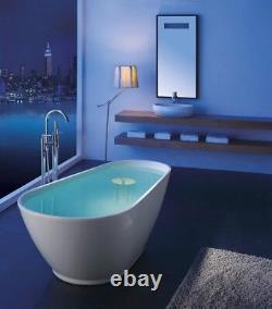 Bathtub Freestanding Acrylic Bathtub Soaking Tub Cipriano 68.5