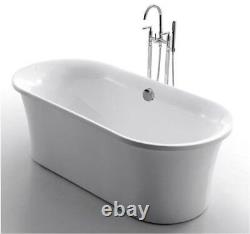 Bathtub Freestanding Acrylic Bathtub Soaking Tub Modern Bathtub Lazio- 71