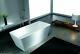 Bathtub Freestanding Solid Surface Bathtub -modern Soaking Tub- Lurisia 58.3