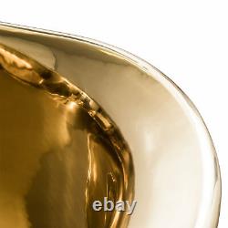 Brass Bathtub with brass Interior & white outside-FREE SHIPPING