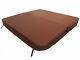 Brown Hot Tub Cover 2220mm X 2220mm Deluxe Heat Lock