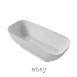 CLOVIS 63'' Solid Surface Freestanding Bathtub