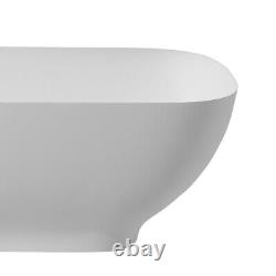 CLOVIS 63'' Solid Surface Freestanding Bathtub