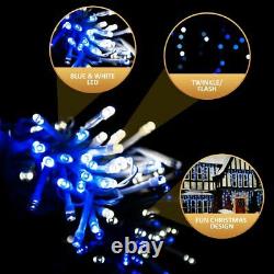 Christmas 480/720/960/1200 Led Icicle Snowing Xmas Chaser Lights Outdoor In Tub