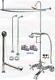 Chrome Tub Mount Clawfoot Faucet Kit Withshower Riser Enclosure, Drain & Supplies