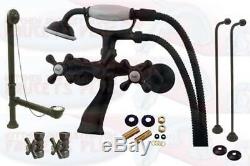 Clawfoot Tub Faucet Package Oil Rubbed Bronze CCK265ORB