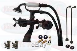 Clawfoot Tub Faucet Package Oil Rubbed Bronze CCK265ORB Less Drain