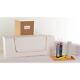 Cleancut Convertible Bathtub Conversion Kit Withnon-skid Pad Polypropylene White
