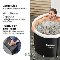 Cold Plunge Tub Portable Ice Bath Tub for Athletes and Adults, Large 92