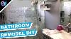 Complete Guest Bathroom Remodel Diy Start To Finish Tub To Shower Conversion