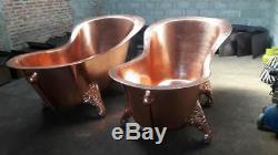 Copper Bathtub Puff The Dragon Hand Made Package Deal